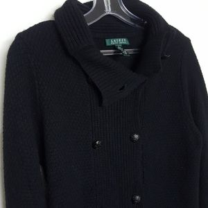 Ralph Lauren Button Down Double Breasted Cardigan